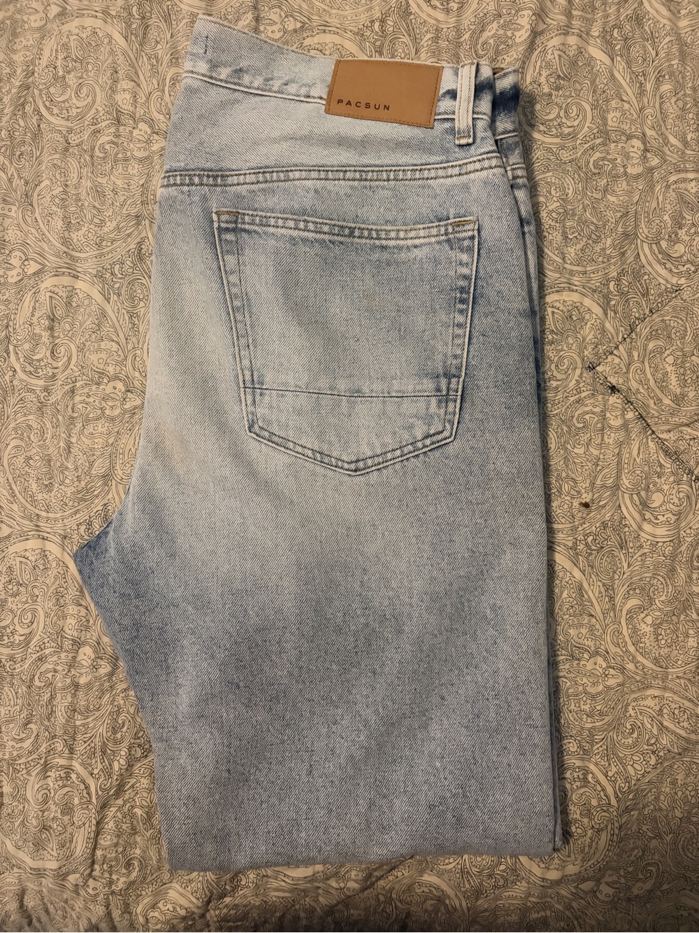 PacSun Men’s Light Wash Slim Straight Jeans